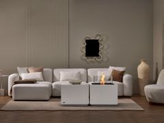 Caminetto freestanding a bioetanolo o gas&nbsp;SIDECAR 24 - ECOSMART FIRE