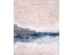 Tappeto fatto a mano in seta e lana&nbsp;TORRE RIVIERA - EDITION BOUGAINVILLE