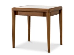 Tavolino quadrato di servizio in mogano&nbsp;HENSLEY - EICHHOLTZ