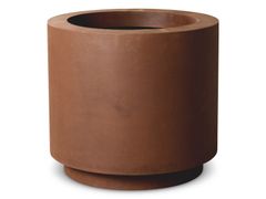 Vaso da giardino rotondo in acciaio Corten�&nbsp;JASPER - EICHHOLTZ