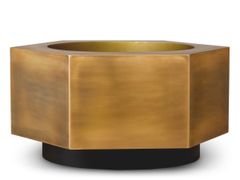 Vaso fatto a mano in acciaio inox&nbsp;MONTURA LOW - EICHHOLTZ
