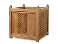 Fioriera quadrata in teak&nbsp;STANMORE - EICHHOLTZ