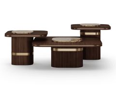 Set di tavolini in noce da salotto&nbsp;TRIORA - ELBRA