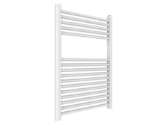 Scaldasalviette ad acqua calda in acciaio a parete&nbsp;OPERA 600 COLORATO - ERCOS