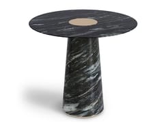 Tavolino rotondo in marmo BERTOIA - ESSENTIAL HOME