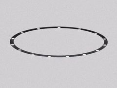 Lampada da soffitto a LED a incasso&nbsp;ENTERPRISE - ESSENZIALED