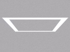 Lampada da soffitto a LED a incasso&nbsp;GHOST QR - ESSENZIALED