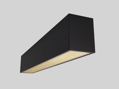 Profilo per illuminazione lineare per moduli LED&nbsp;PWXL DARK - ESSENZIALED