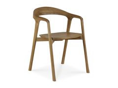 Sedia in teak con braccioli&nbsp;BOK - ETHNICRAFT