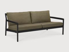 Divano da giardino imbottito in teak a 2 posti&nbsp;JACK - ETHNICRAFT