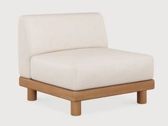 Poltrona da giardino in tessuto senza braccioli&nbsp;MONOCLE - ETHNICRAFT