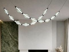 Lampada a sospensione in vetro borosilicato&nbsp;DEWY PROJECT S7+S7 - EUROLUCE LAMPADARI