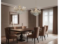 Lampadario&nbsp;MARIATERESA CLEAR L8 - EUROLUCE LAMPADARI
