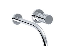 Miscelatore per lavabo a muro con rosette separate&nbsp;TOCCO RIGATO - RUBINETTERIE EURORAMA