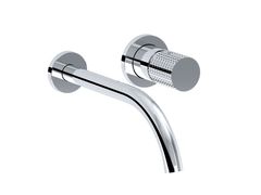 Miscelatore per lavabo monocomando a muro con rosette separate&nbsp;TOCCO VICHY - RUBINETTERIE EURORAMA