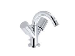 Miscelatore per bidet da piano monoforo con bocca orientabile e scarico&nbsp;TOCCO VICHY - RUBINETTERIE EURORAMA