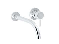 MISCELATORE PER LAVABO A 2 FORI A MURO MONOCOMANDO&nbsp;TOCCO - RUBINETTERIE EURORAMA