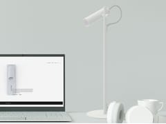 Lampada da scrivania a LED orientabile in alluminio POINT SA - EXPORLUX