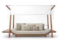 Letto da giardino / divano da giardino in tessuto&nbsp;BELVEDERE - EXTETA