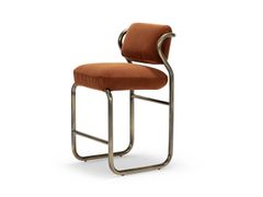 Sgabello da giardino imbottito con schienale&nbsp;MODERNISTA - EXTETA