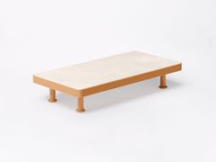 Tavolino da giardino rettangolare in gres porcellanato&nbsp;UNDUETRE - FAST