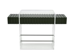 Consolle rettangolare in legno con cassetti&nbsp;BELT - FEZA DSGN