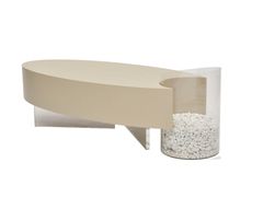 Tavolino in legno e plexiglass&nbsp;BITE - FEZA DSGN