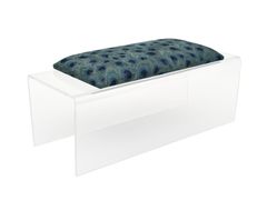 Panca in plexiglass con cuscino per la seduta&nbsp;SADDLE - FEZA DSGN