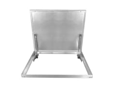 Chiusino a pavimento in alluminio&nbsp;HSE75 - FF SYSTEMS