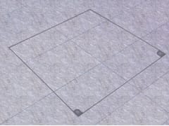 Chiusino a pavimento in acciaio inox&nbsp;MA-GB - FF SYSTEMS