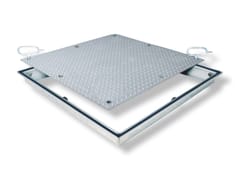 Chiusino a pavimento in acciaio inox&nbsp;PRO+TR - FF SYSTEMS