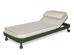 Lettino da giardino reclinabile in alluminio&nbsp;LENTO - FJAKA FURNITURE