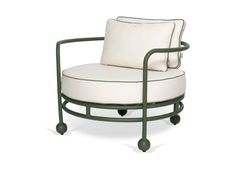 Poltroncina da giardino in alluminio con braccioli&nbsp;LENTO - FJAKA FURNITURE