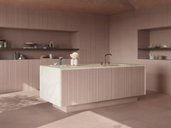 Pavimento/rivestimento in gres porcellanato effetto pietra&nbsp;PURA ROSA - FMG FABBRICA MARMI E GRANITI