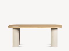 Tavolino rettangolare basso in rovere&nbsp;ROL - SALKIM ORMAN URUNLERI SANAYI VE TICARET ANONIM SIRKETI