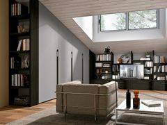 Armadio con libreria&nbsp;COMPOSIZIONE 15 - FERRIMOBILI