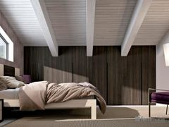 Armadio mansardato con travi&nbsp;COMPOSIZIONE 21 - FERRIMOBILI