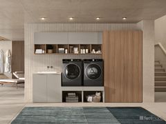 Parete lavanderia&nbsp;COMPOSIZIONE 328 - FERRIMOBILI