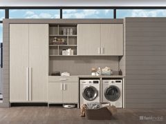 Lavanderia attrezzata su piedi&nbsp;COMPOSIZIONE 329 - FERRIMOBILI