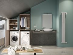 Lavanderia attrezzata per mansarda&nbsp;COMPOSIZIONE 333 - FERRIMOBILI