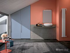 Armadio mansardato con lavanderia&nbsp;COMPOSIZIONE 40 - FERRIMOBILI