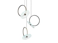 Lampada a sospensione a LED in alluminio e vetro&nbsp;SIPARIO - FIAM ITALIA