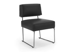 Sedia a slitta con struttura in metallo&nbsp;AVALON - FLEXFORM