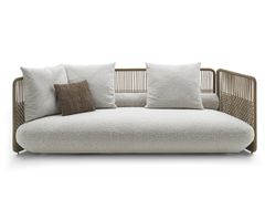 Divano da giardino sfoderabile in acciaio inox&nbsp;EVERETT - FLEXFORM