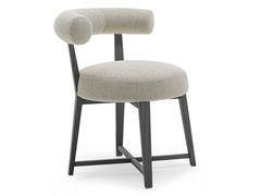 Sedia sfoderabile imbottita con schienale aperto&nbsp;JUSTINE - FLEXFORM