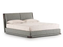 Letto contenitore matrimoniale imbottito&nbsp;GAUD� LE GRAND - FLOU