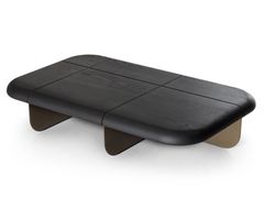 Tavolino quadrato in legno massello&nbsp;GEN - FLOU