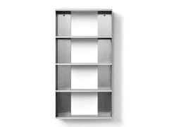 Pensile a giorno verticale in acciaio inox&nbsp;TAPER - FORM & REFINE