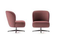 Poltroncina girevole in tessuto&nbsp;GRACE - FORMER IN ITALIA