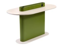 Tavolo quadrato in laminato con base centrale&nbsp;NISARA - GABER
